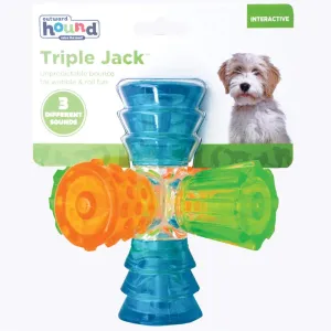 10% OFF: Outward Hound Triple Jack Interactive Multi-Squeak Dog Toy