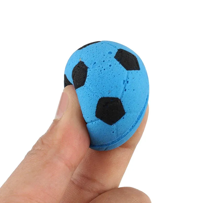 10-Pack Colorful Foam Soccer Ball Cat Toys