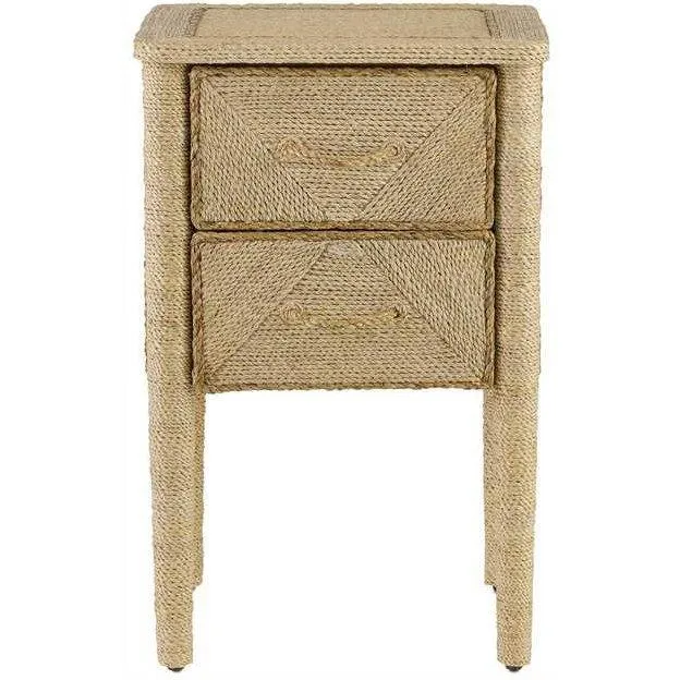 Abaca Rope Small Nightstand