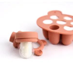 Baby Fruit Milk Feeder Set Pacifier & Tray