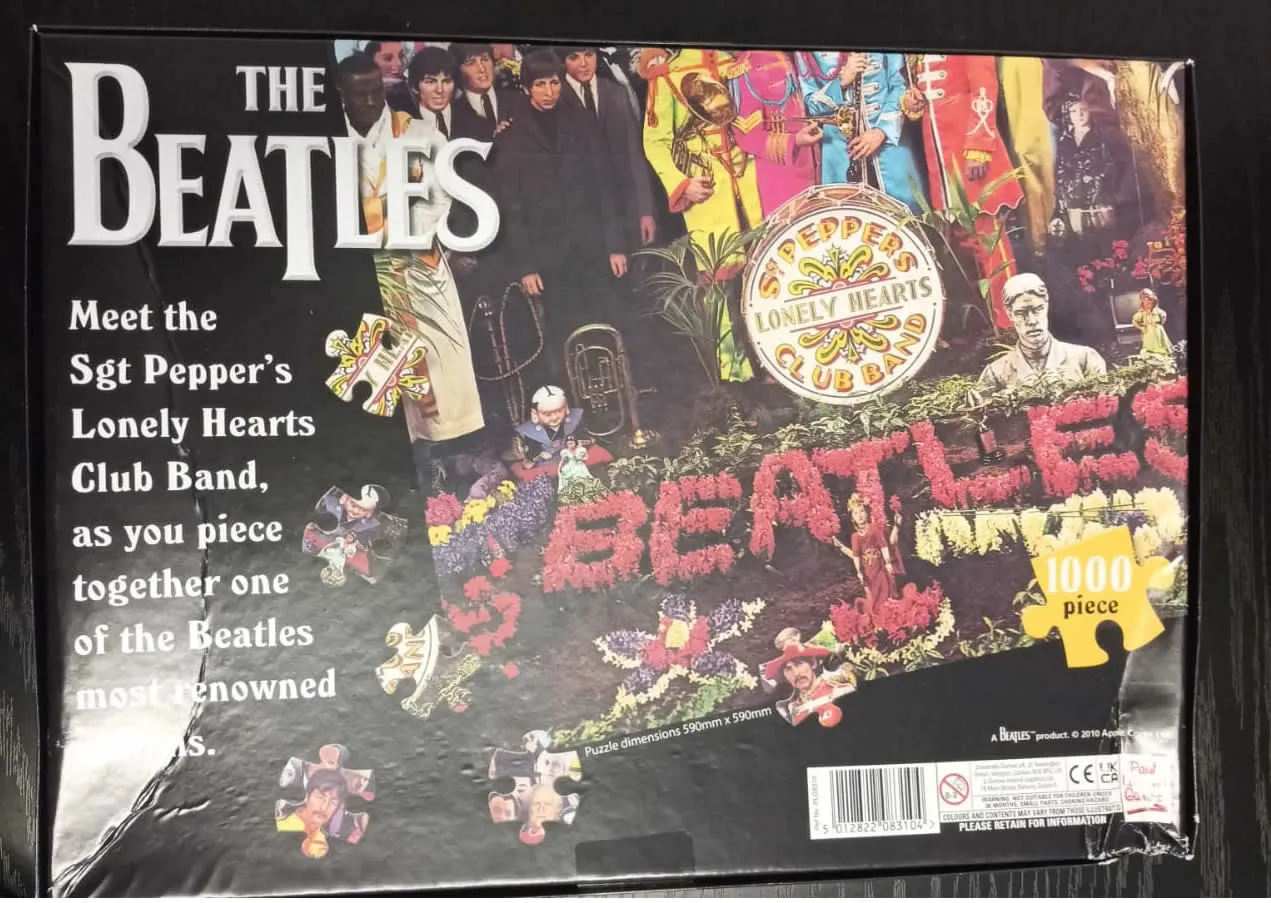 Beatles Sgt. Pepper Puzzle - 1000 Pieces of Musical Nostalgia