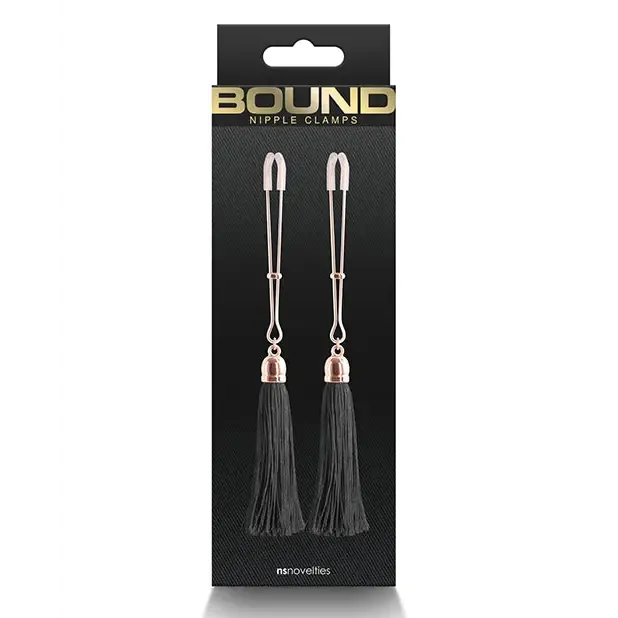 Bound Nipple Clamps T1 Black