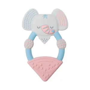 Cheeky Chompers Textured Baby Animal Teether - Darcy the Elephant