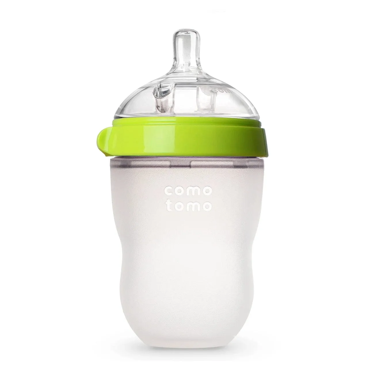 Comotomo Baby Bottle, Single Pack - 8oz - Green