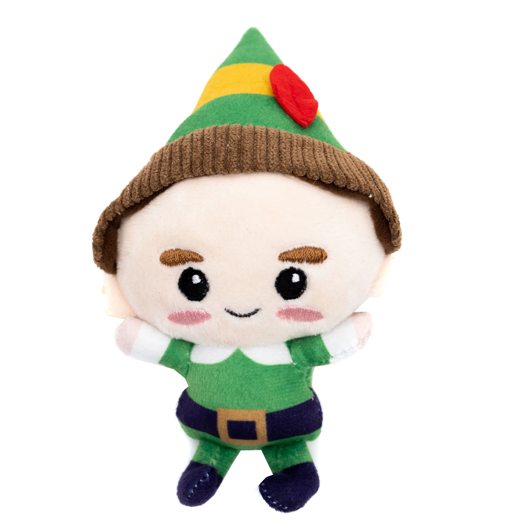 Dog Toy Squeaker Plush - Elf Chibi Buddy Full Body Pose