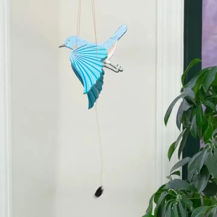 Eastern Blue Bird Flying Mobile