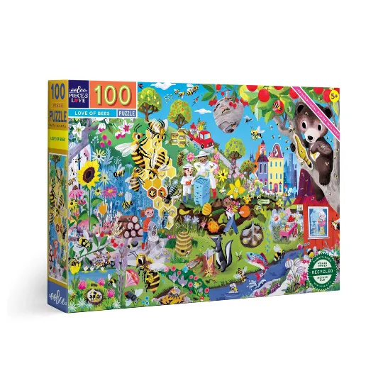 EeBoo 100pc Puzzle Love of Bees