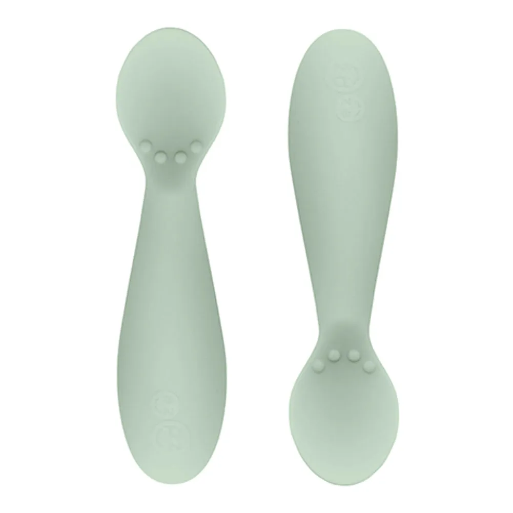 EZPZ Tiny Spoon 2-Pack Set - Nordic Sage