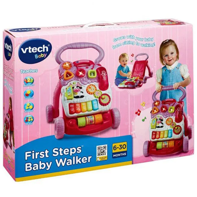 FIRST STEP BABY WALKER (PINK)