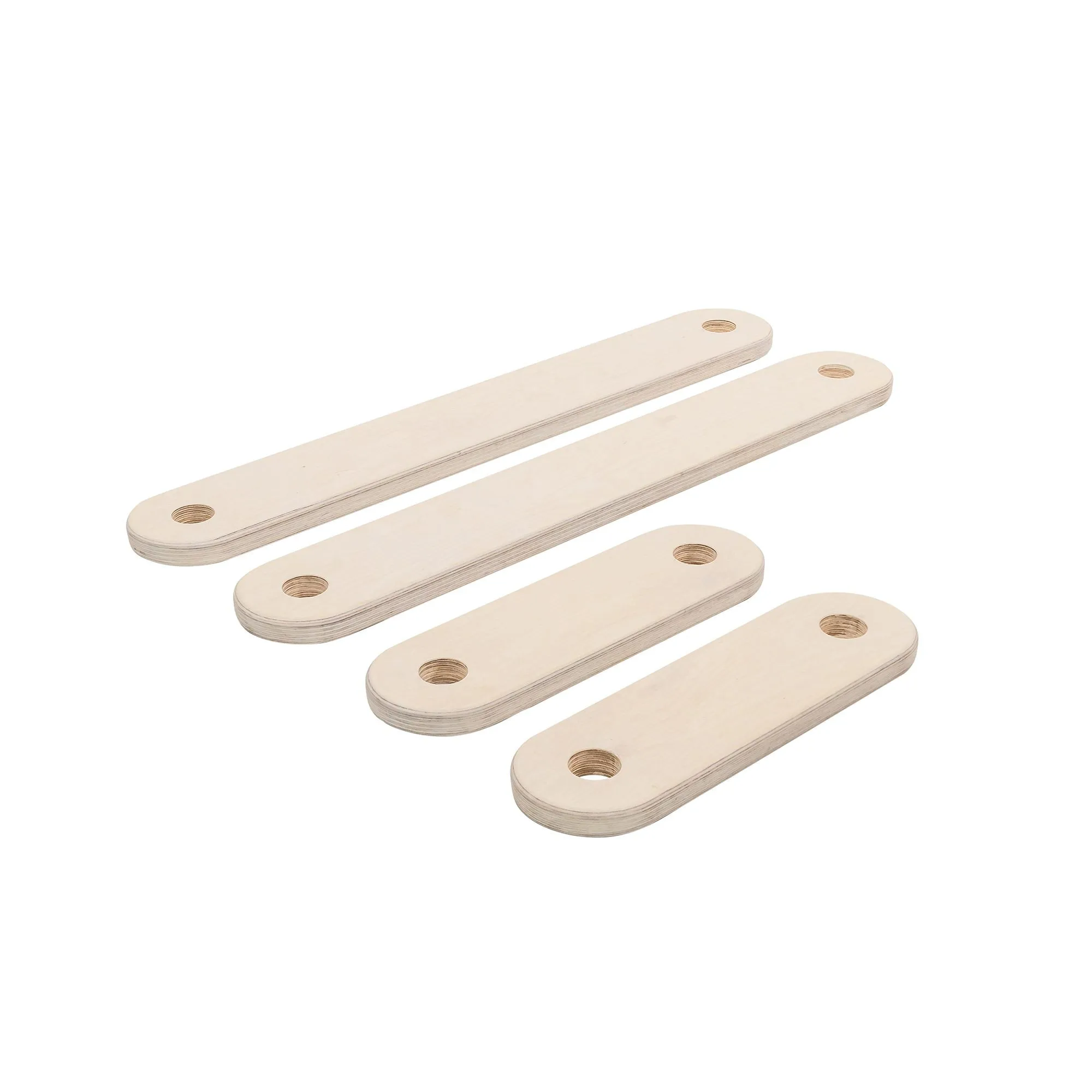 FitWood POLKU Balance Beam M Birch - 4 Beams & 6 Connectors