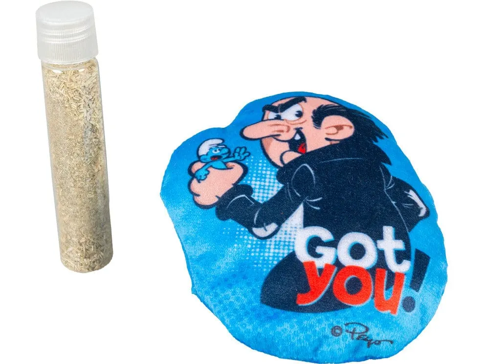 Gargamel catnip toy 9x2x10cm blue