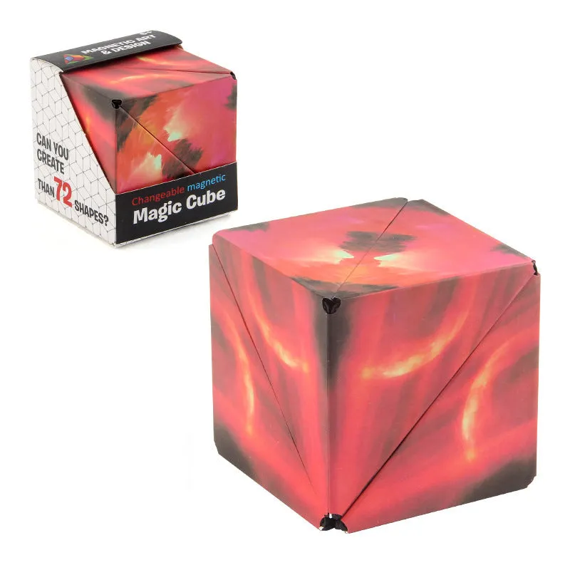 Geometric Magnetic Transforming Puzzle Cube, TO0073