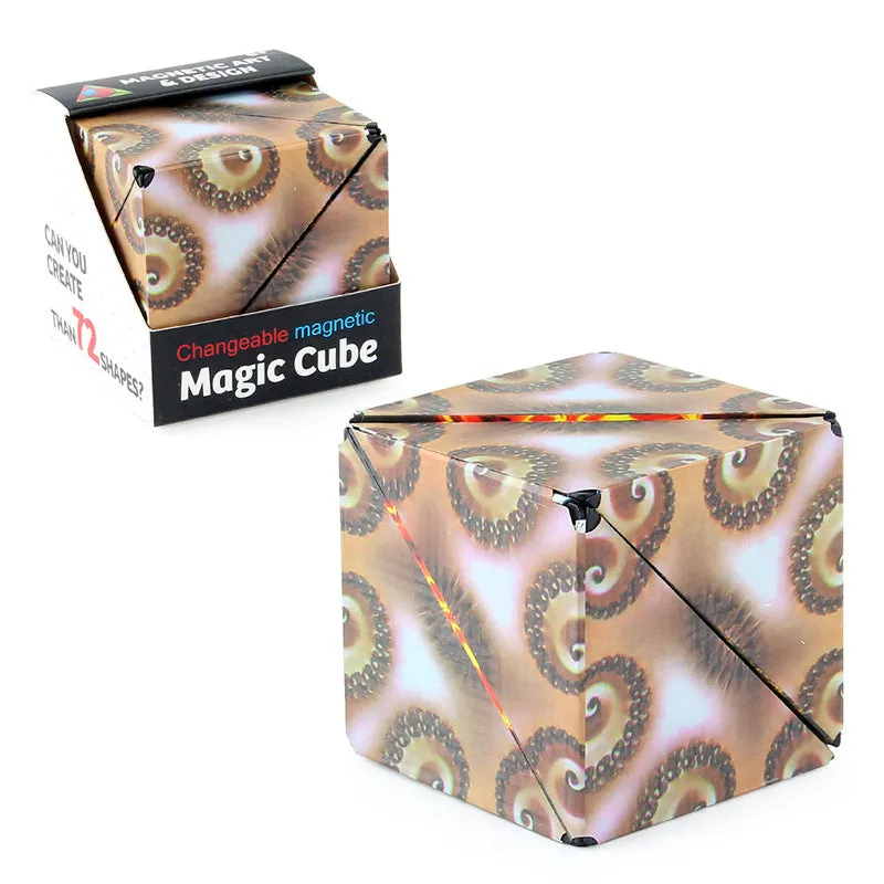 Geometric Magnetic Transforming Puzzle Cube, TO0073