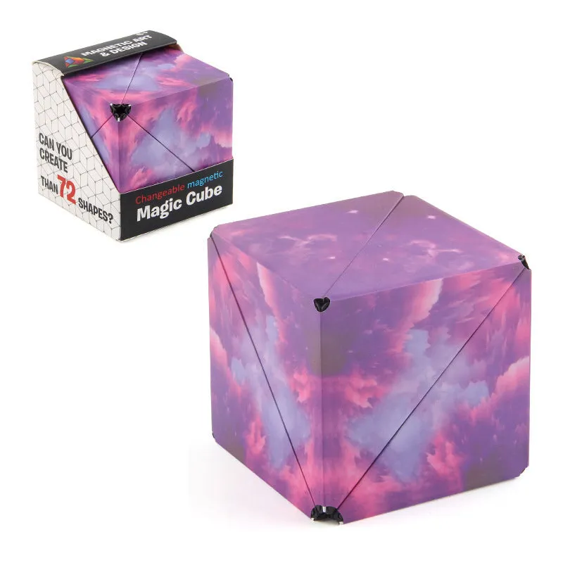 Geometric Magnetic Transforming Puzzle Cube, TO0073