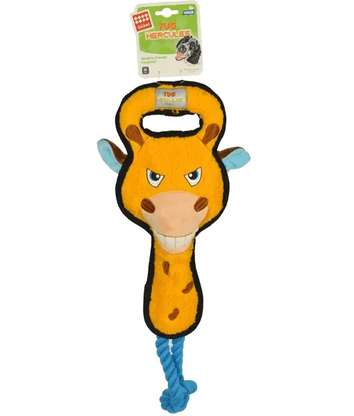 GiGwi - Tug Hercules Squeaker Inside Dog Toy Deer