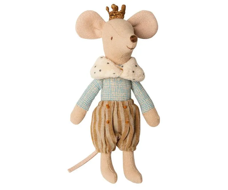 Heirloom Quality Toys | Heirloom Big Brother Prince Mouse Plush Doll | Maileg