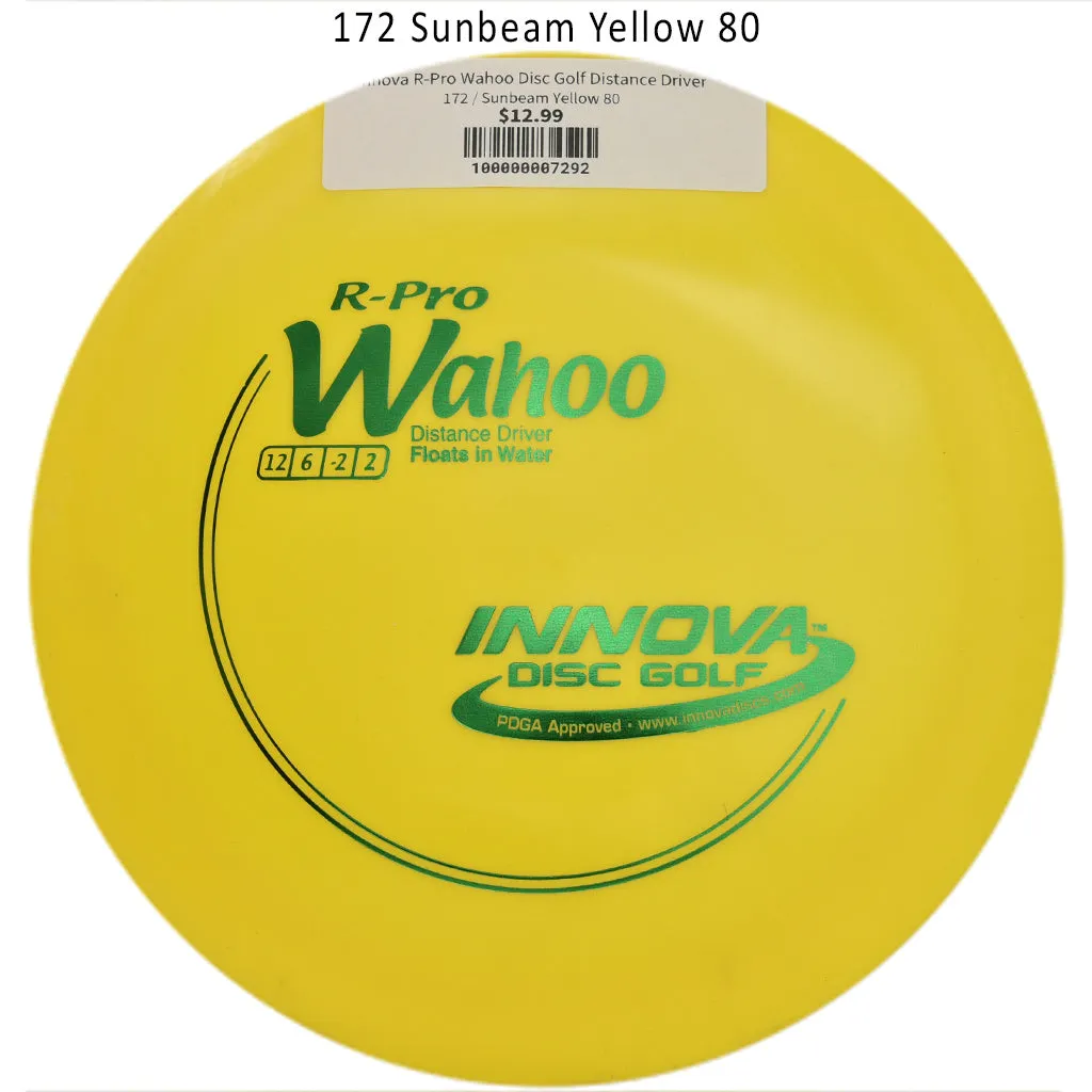 Innova R-Pro Wahoo Disc Golf Distance Driver