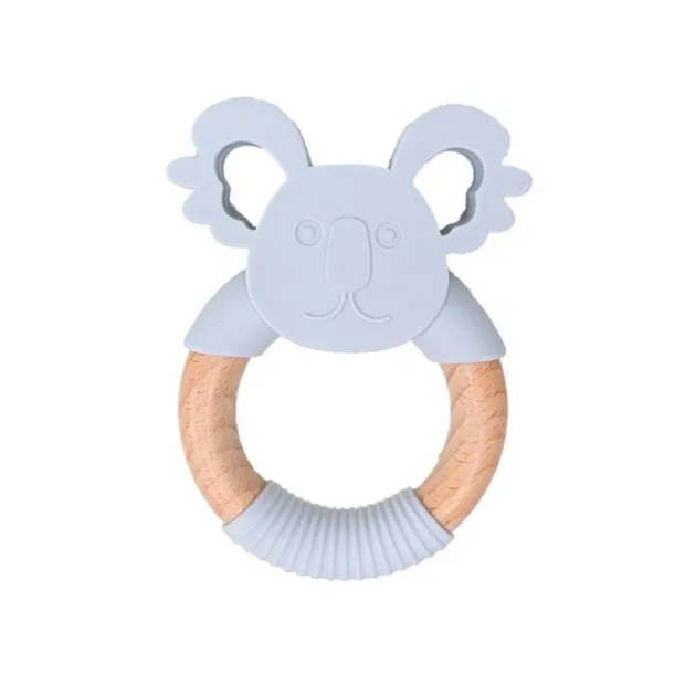 Jellystone Koala Teether Soft Grey