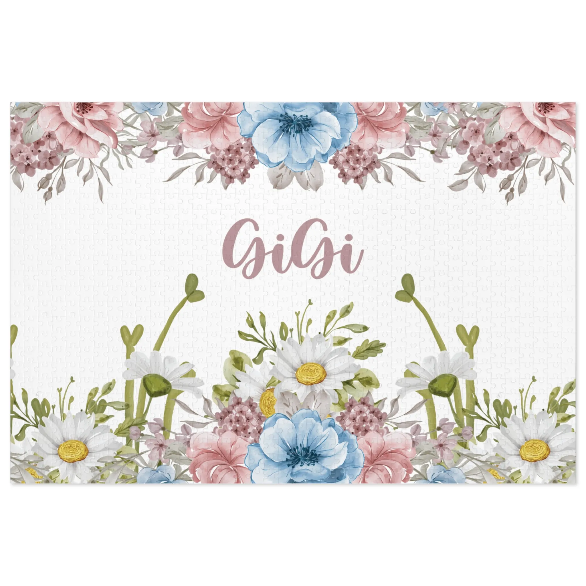 Jigsaw Puzzle, Floral, GiGi, Personalised/Non-Personalised (30, 110, 252, 500,1000-Piece)