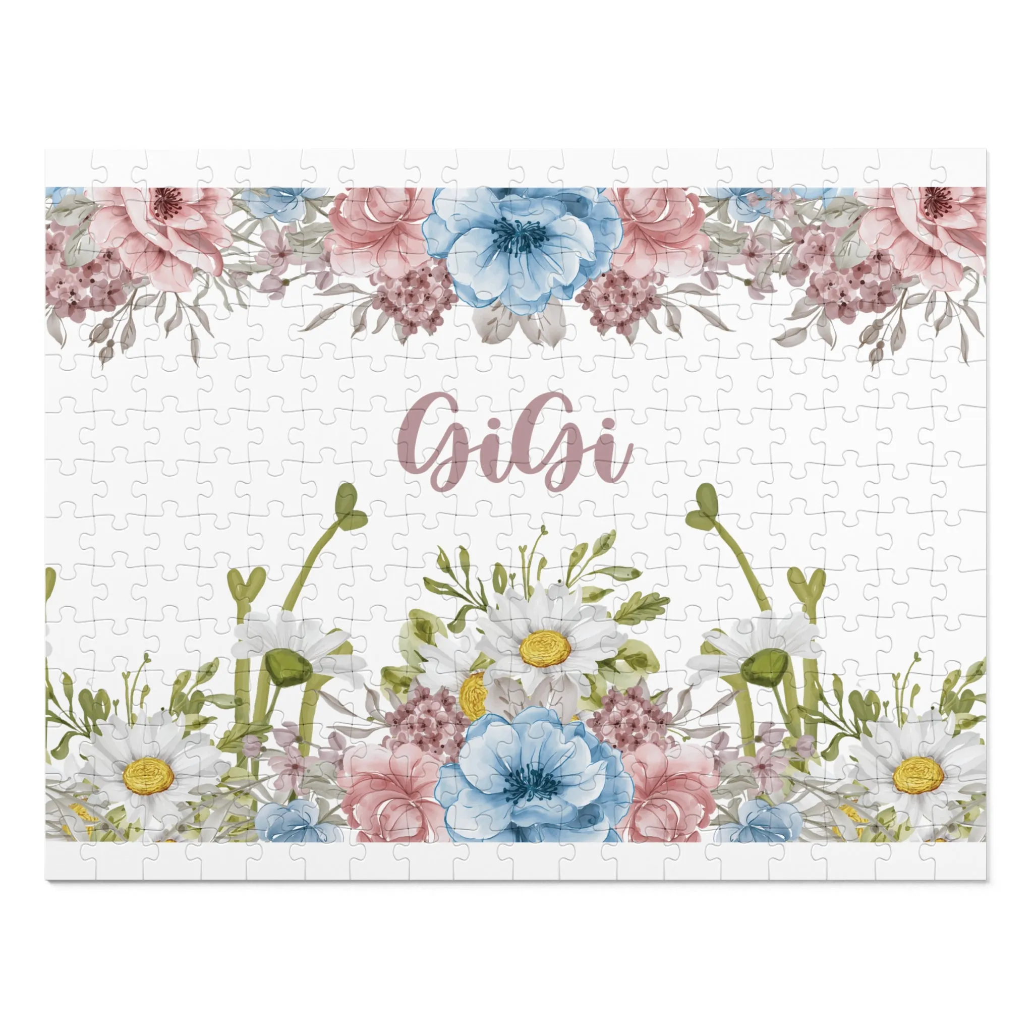 Jigsaw Puzzle, Floral, GiGi, Personalised/Non-Personalised (30, 110, 252, 500,1000-Piece)