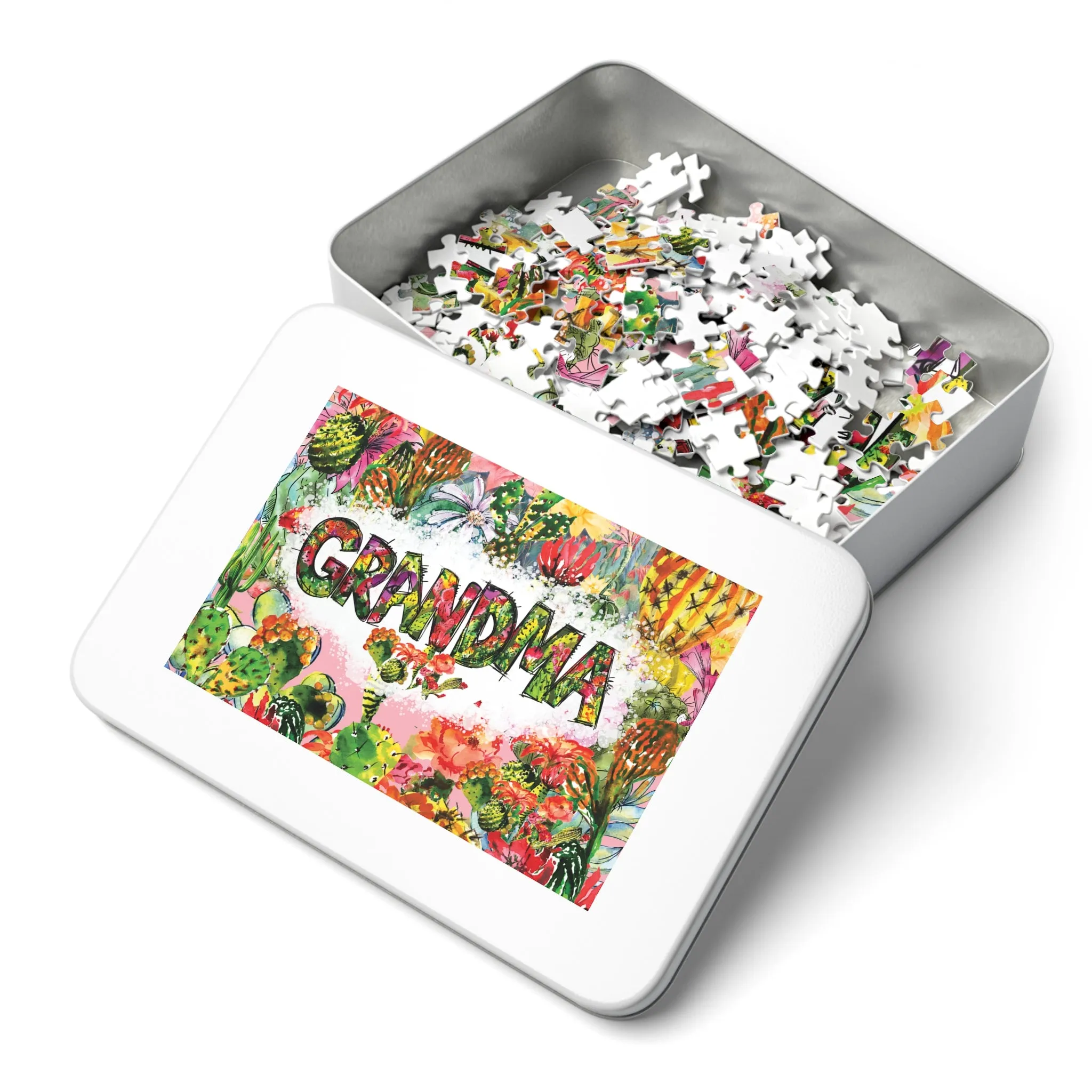 Jigsaw Puzzle, Grandma, Personalised/Non-Personalised (30, 110, 252, 500,1000-Piece)