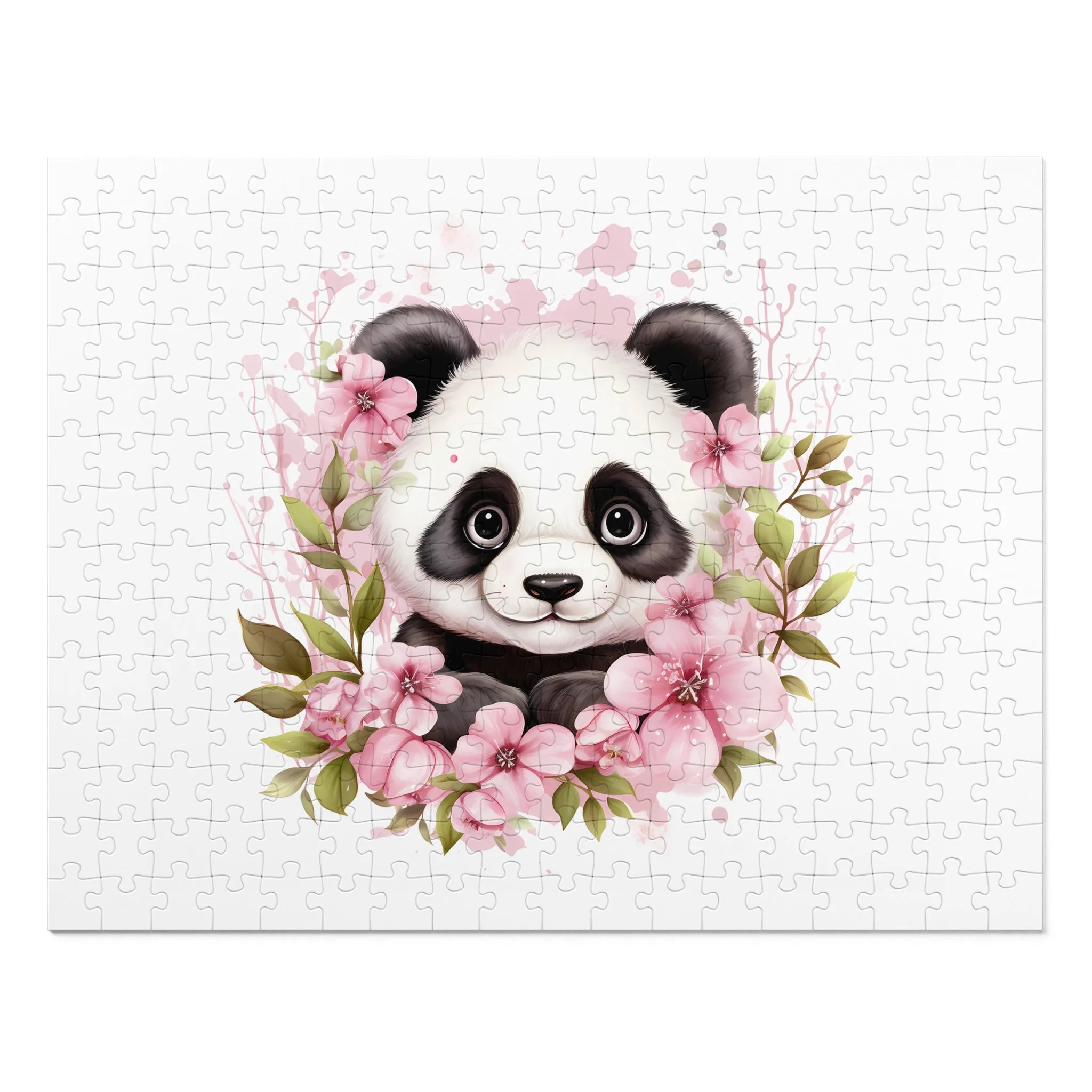 Jigsaw Puzzle, Panda, Personalised/Non-Personalised (30, 110, 252, 500,1000-Piece)