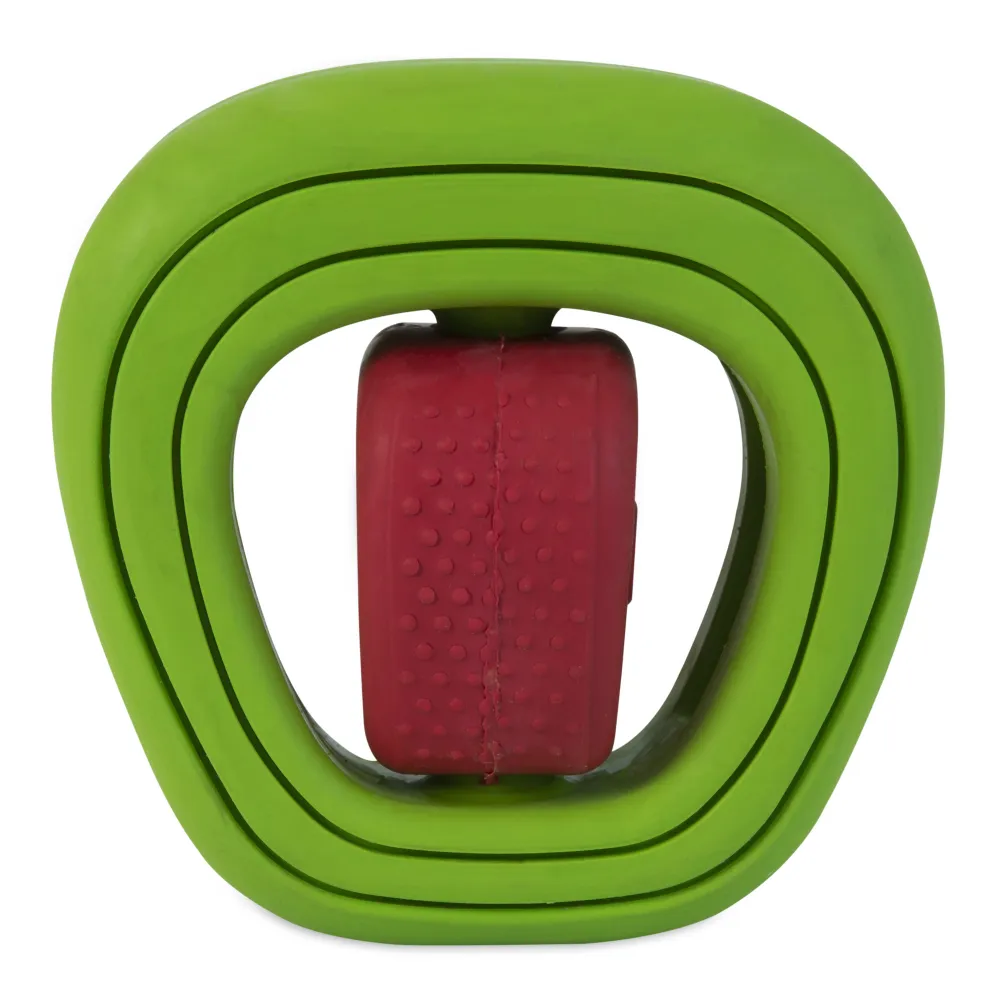 JW Apple Core Chew ee Toy for Dogs (Green/Red)