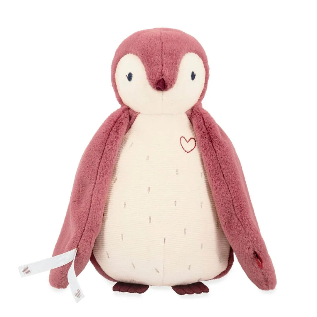 Kaloo Penguin Pink White Noise & Recorder