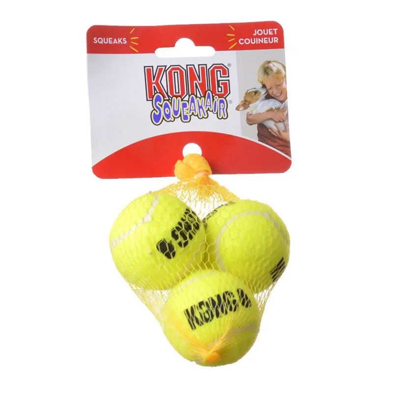 KONG Air Kong Squeakers Tennis Ball