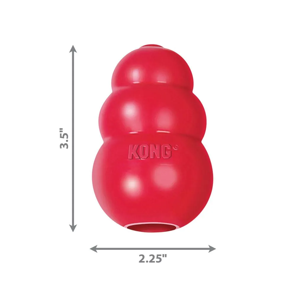 KONG Classic Dog Toy - Red