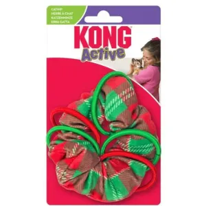 KONG Holiday Cat Active Scrunchie Toy For Cats