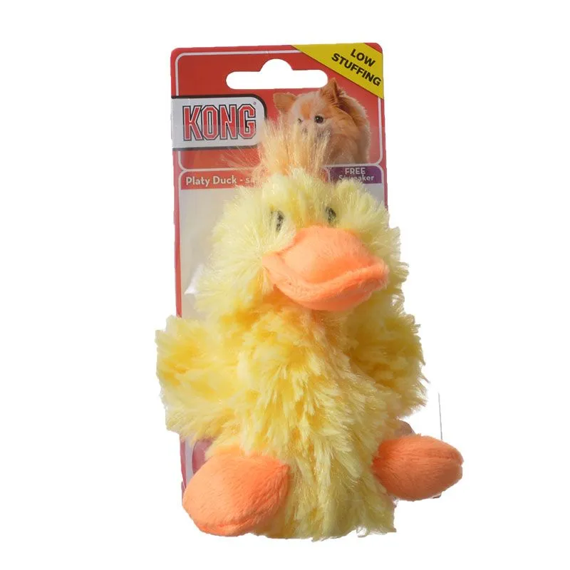 KONG Plush Platy Duck Dog toy