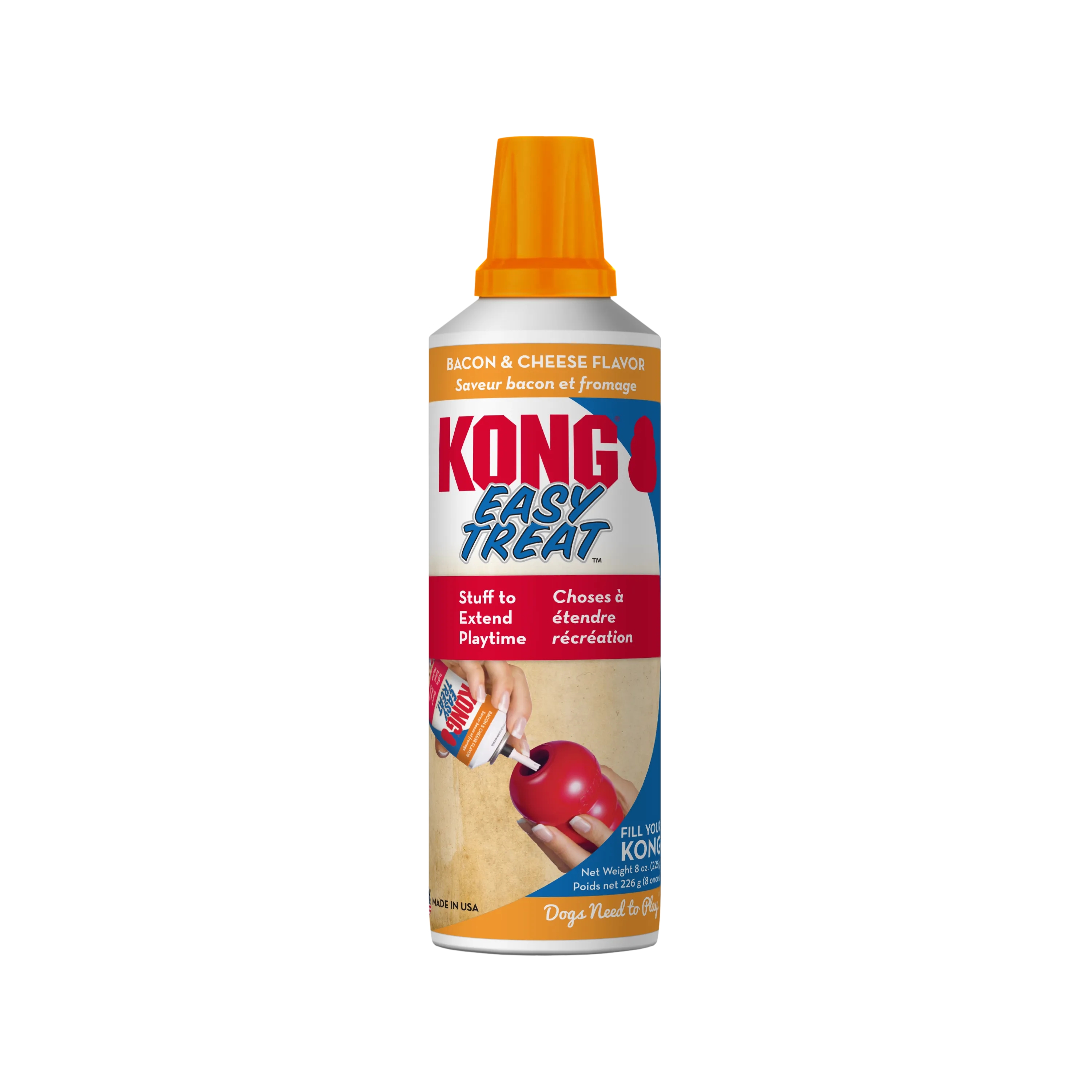 KONG Stuff'n Easy Treat - Bacon & Cheese Recipe 8 oz