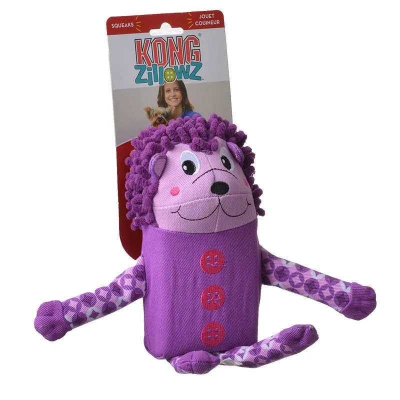 KONG Zillowz Hedgehog Dog Toy