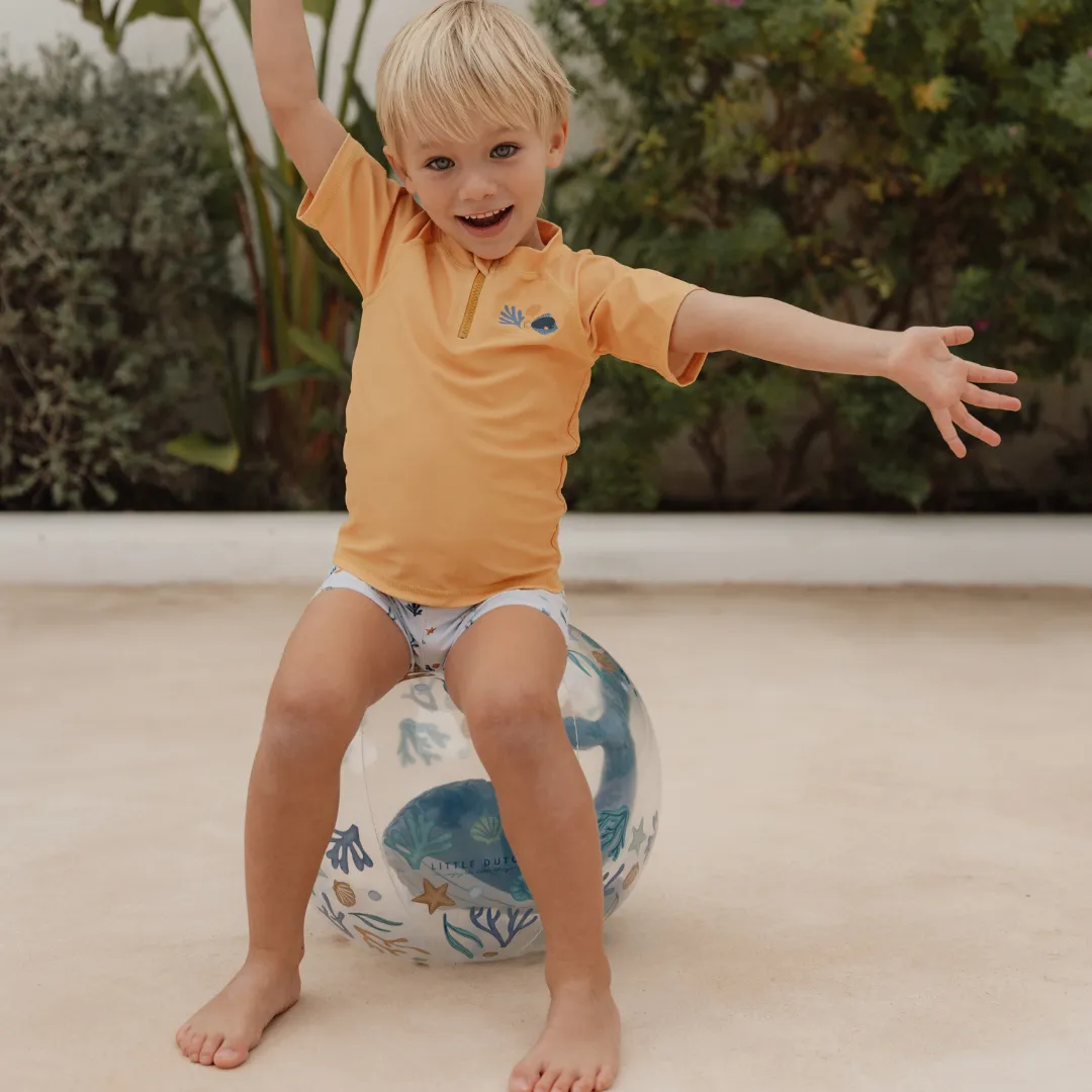 Little Dutch Inflatable Whale Beach Ball – Ocean Dreams Blue