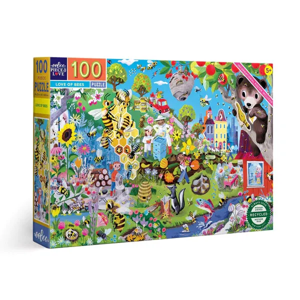 Love of Bees 100 Piece Puzzle