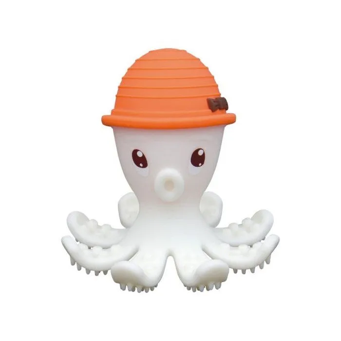 Mombella Octopus Teething Toy - Orange