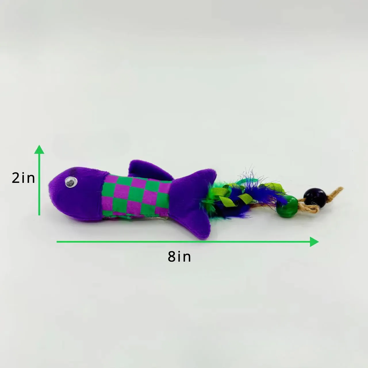 Moo - Colorful Fish Cat Toy