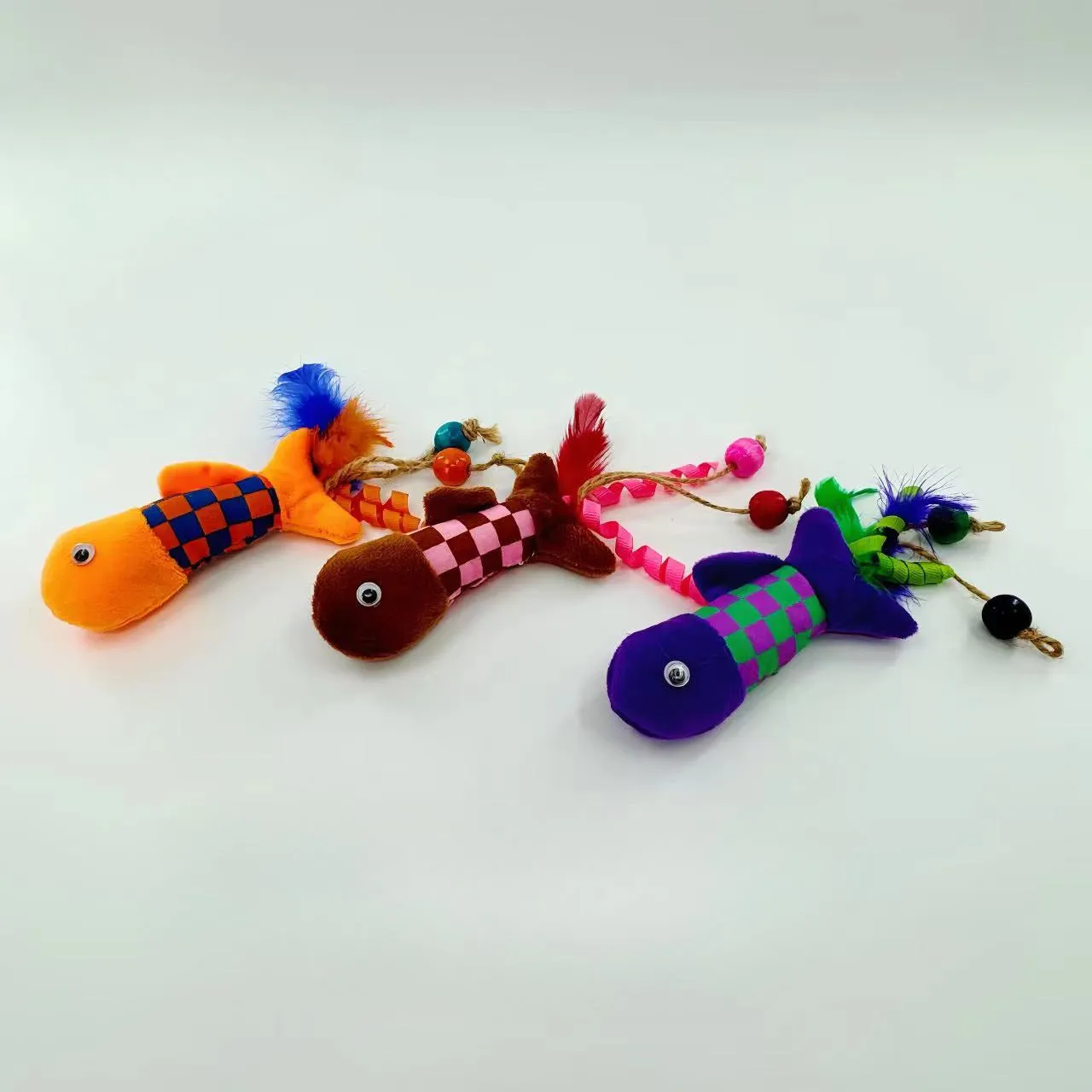 Moo - Colorful Fish Cat Toy