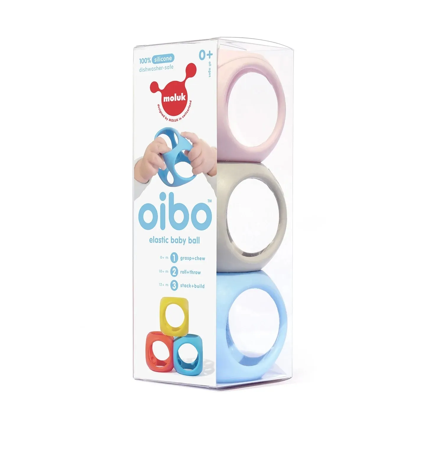 Oibo Elastic Baby Ball 3pc