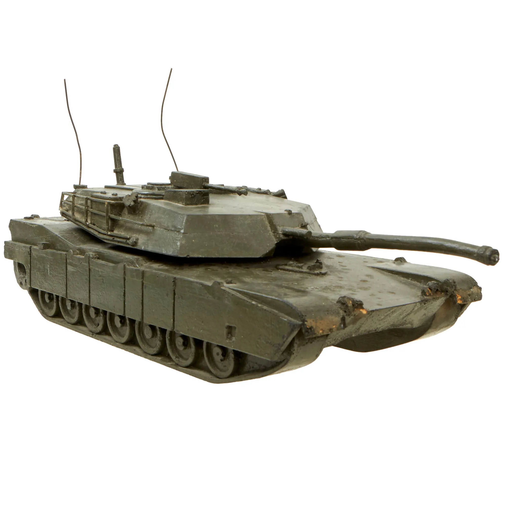 Original U.S. Cold War Era M1 Abrams Main Battle Tank Resin Model as used on Sand Tables and Terrain Models