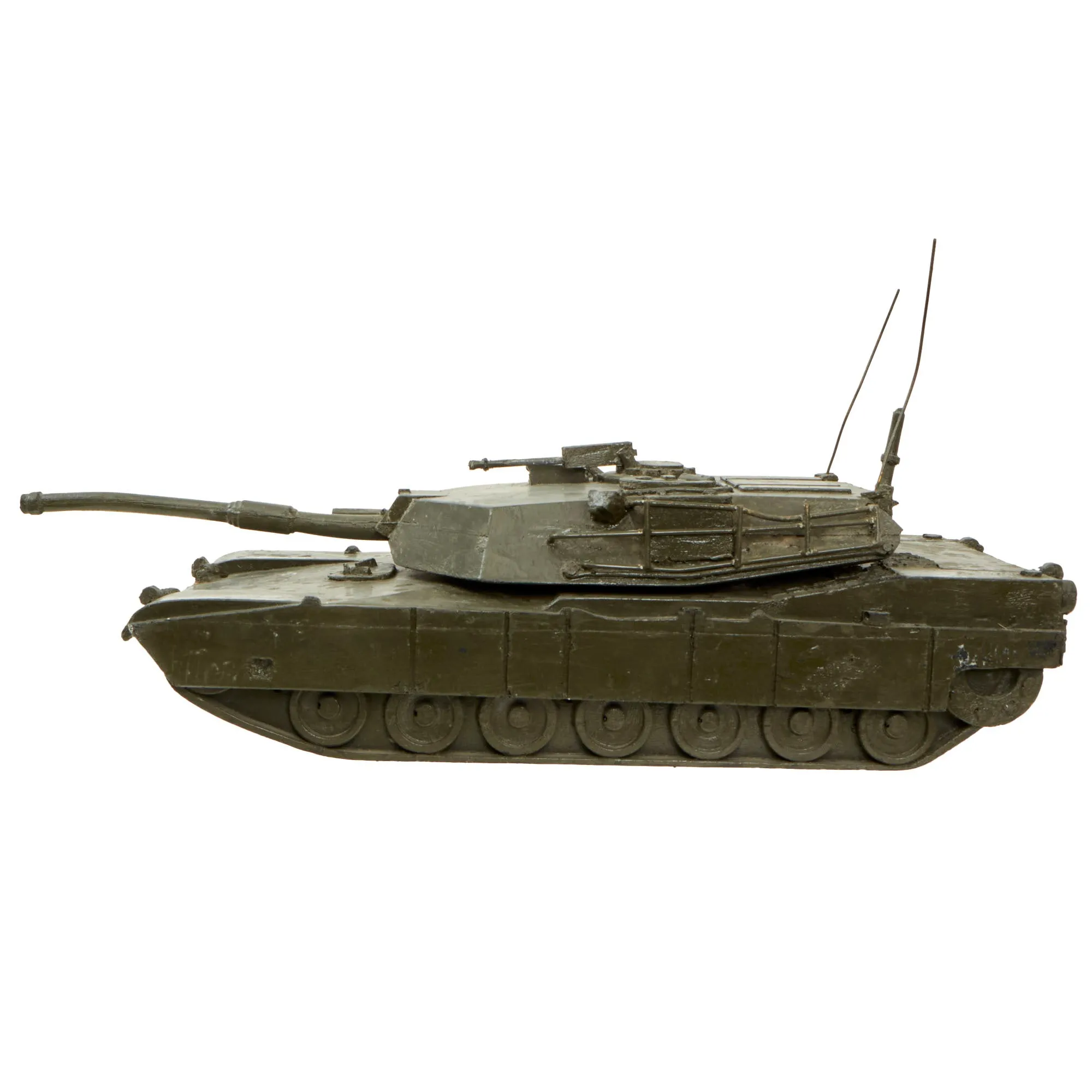 Original U.S. Cold War Era M1 Abrams Main Battle Tank Resin Model as used on Sand Tables and Terrain Models