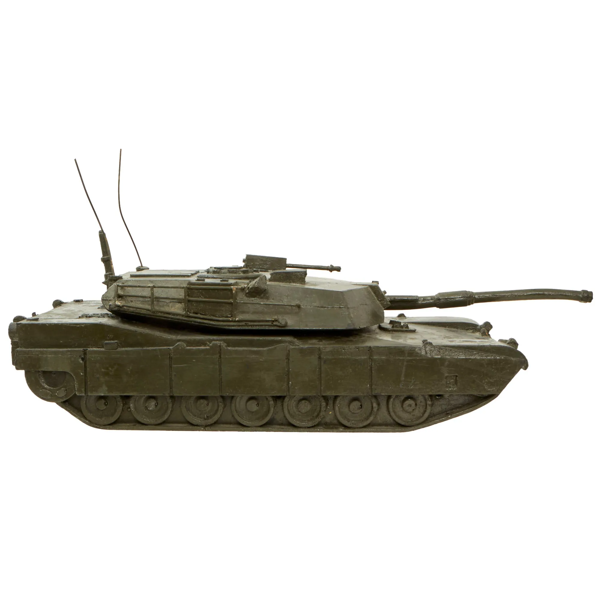 Original U.S. Cold War Era M1 Abrams Main Battle Tank Resin Model as used on Sand Tables and Terrain Models