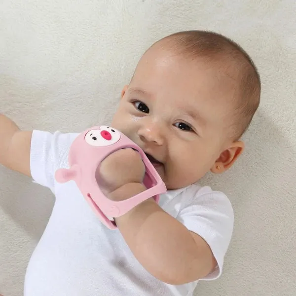 Penguin Teether Toy - Never Drop Silicone Teething Toys for Babies