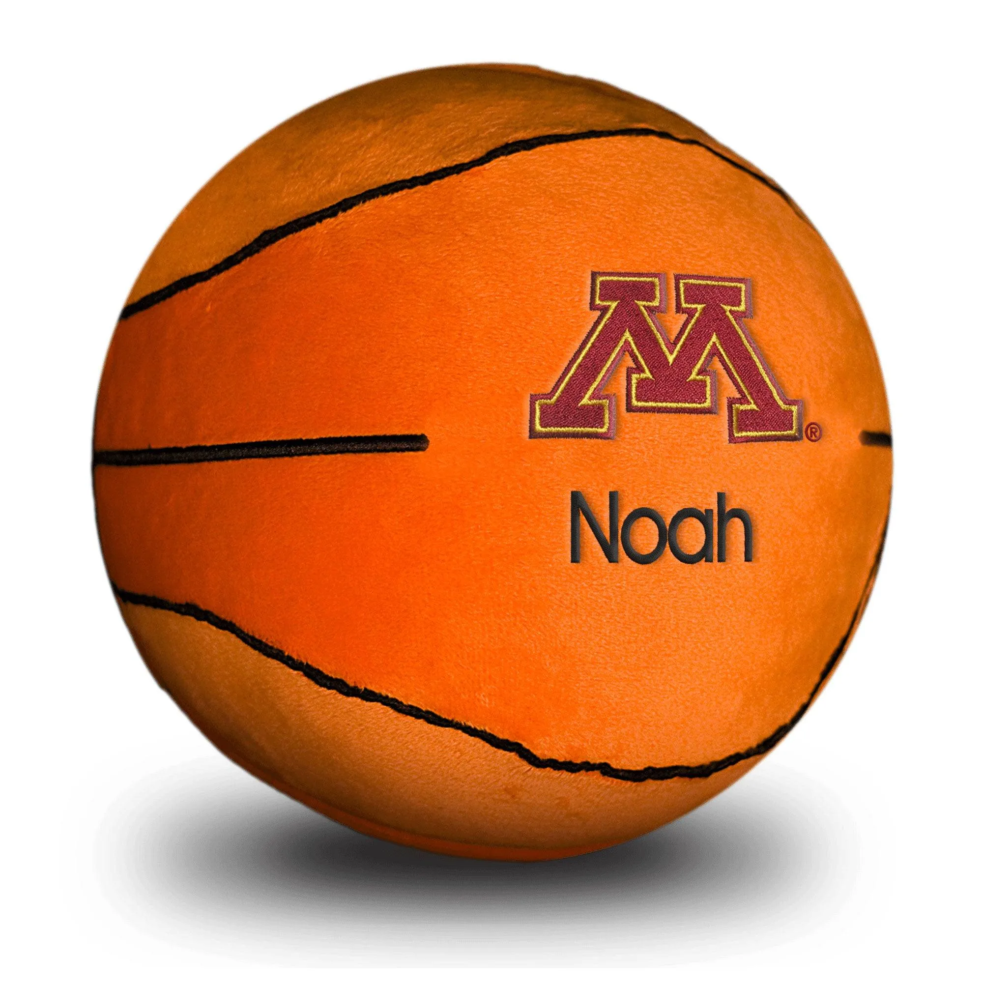 Personalized Minnesota Golden Gophers Plush Basketball