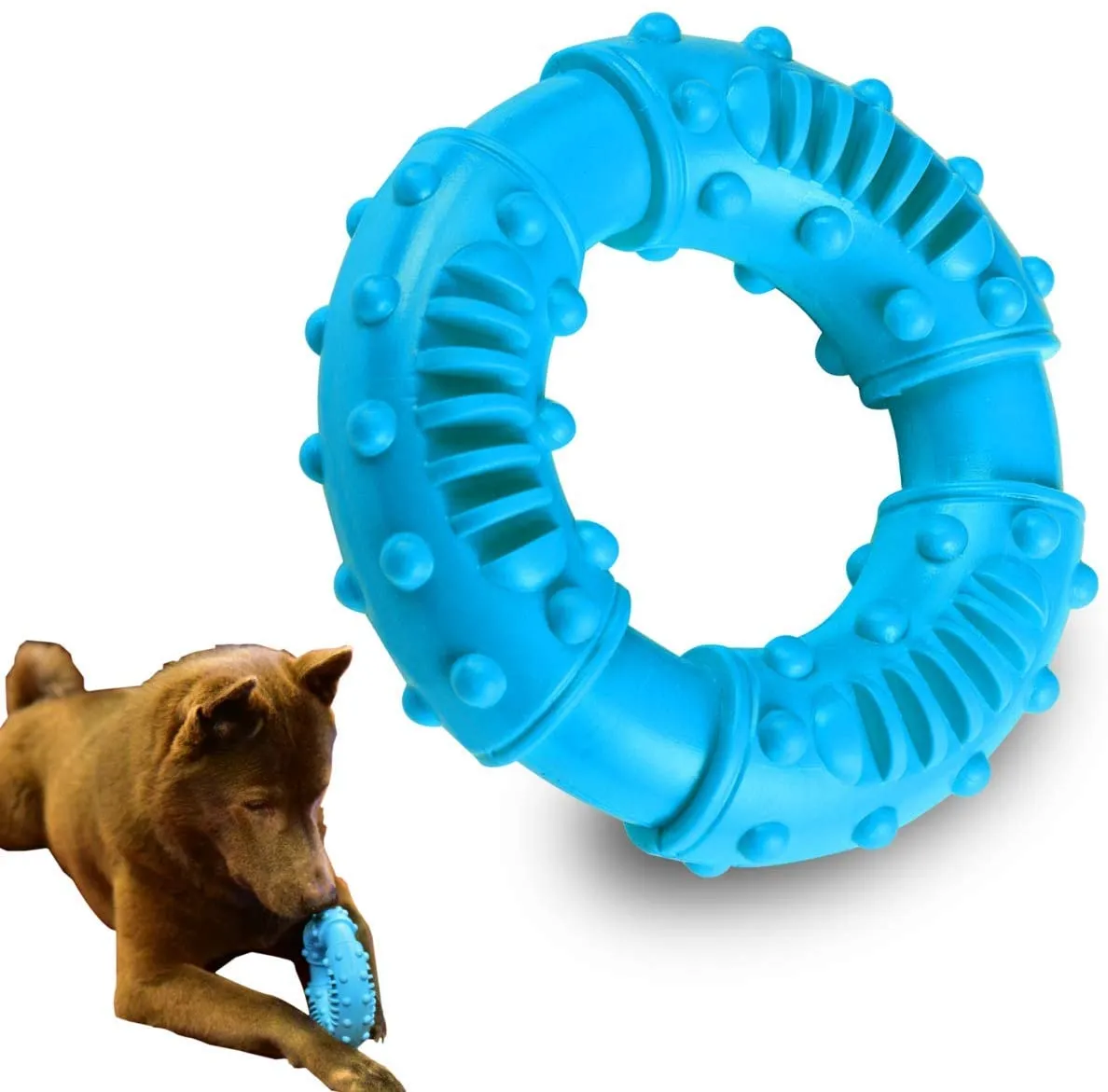 QUMY Dog Chew Toys Circular