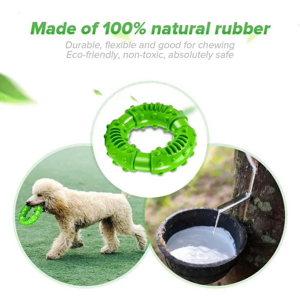 QUMY Dog Chew Toys Circular