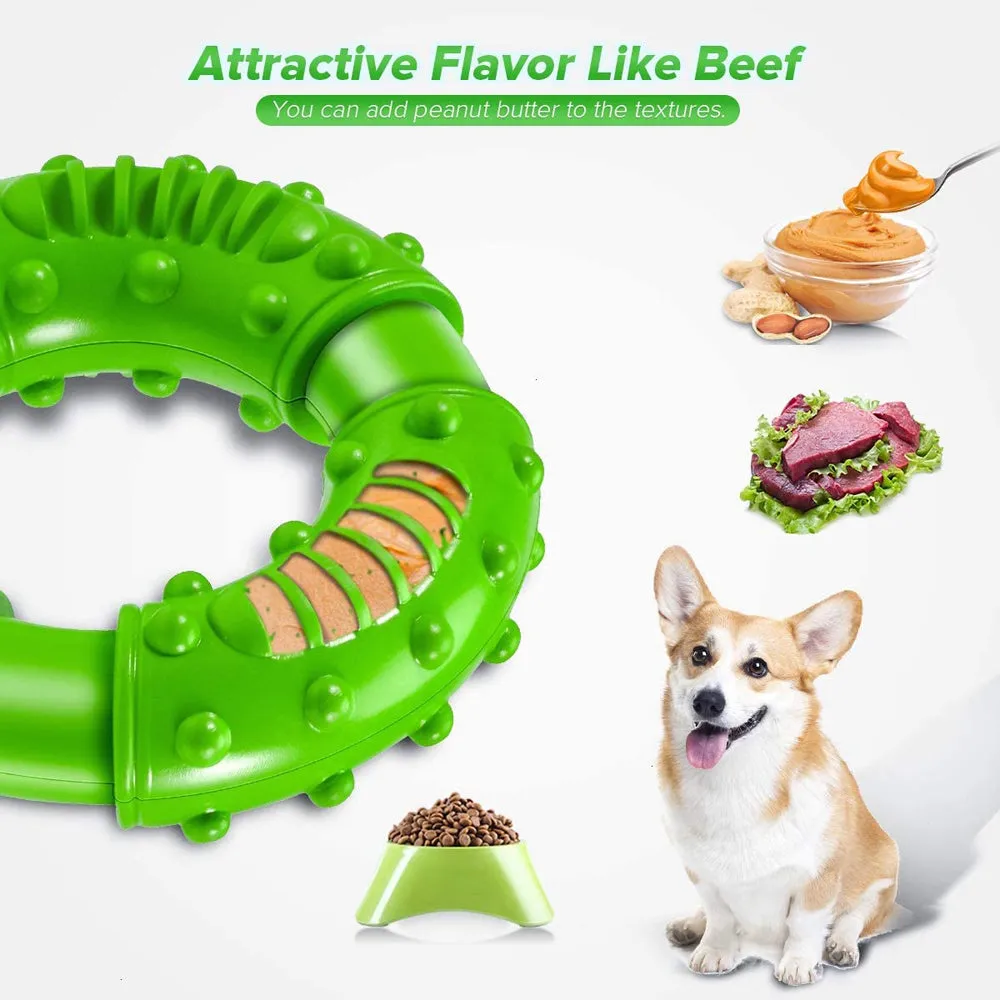 QUMY Dog Chew Toys Circular