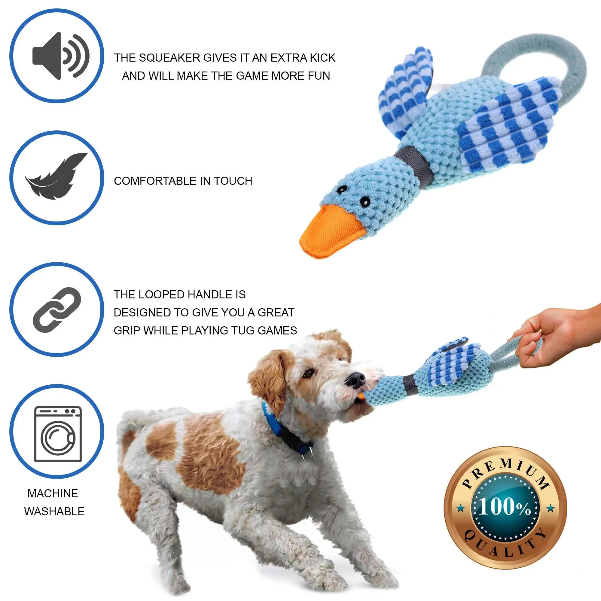 RexiPets Blue Sky Duck