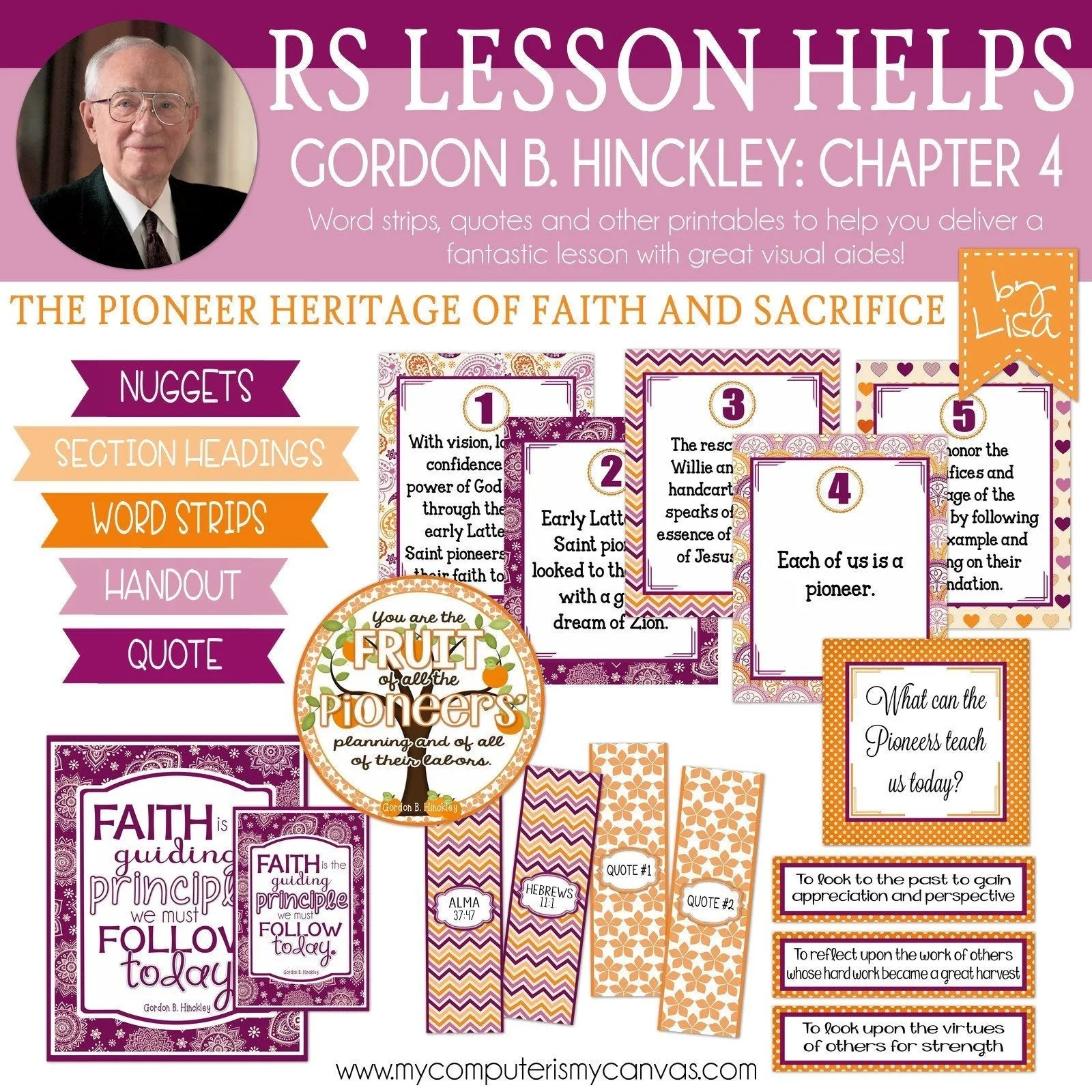 RS Lesson Kit {GBH Manual #4} PRINTABLE